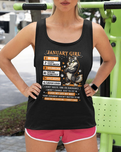 "I AM A JANUARY GIRL" - Birthday Gift For January Girls - FMA ccdi01 (SKU2603-83-01)
