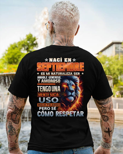 SEPTIEMBRE - MENTE SUCIA PERO SÉ RESPETAR - REGALO DE CUMPLEAÑOS PARA HOMBRES - CCDI09sp (SKU10-68-09)