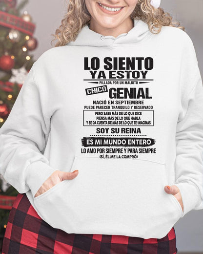 Septiembre - Chico genial Nació en septiembre - Regalo especial para novia - T09 (SKU04-18)