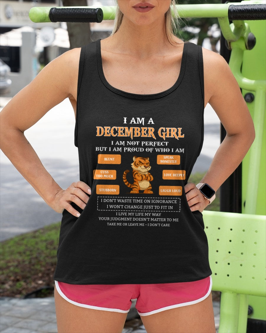 "I AM A DECEMBER GIRL" - Birthday Gift For December Girls - FMA ccdi12 (SKU2606-387-12)
