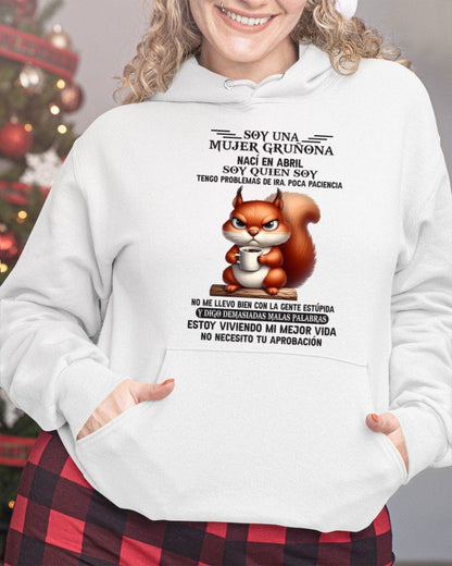 ABRIL - MUJER GRUÑONA - REGALO DE CUMPLEAÑOS PARA MUJERES - CCDI04sp (SKU09-36-04)