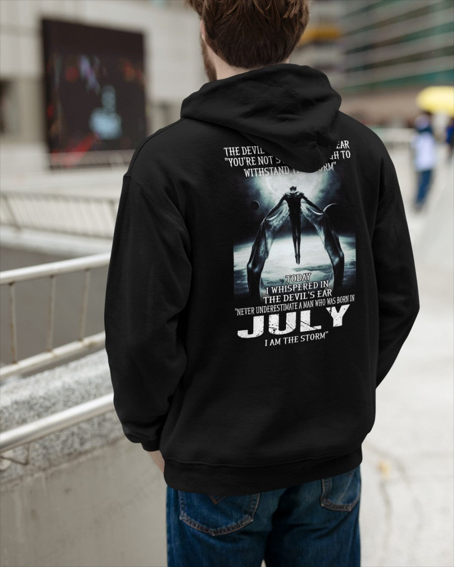 JULY - NEVER UNDERESTIUNDER A MAN - I AM THE STORM - male (SKU08-35-07)