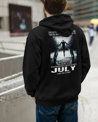 JULY - NEVER UNDERESTIUNDER A MAN - I AM THE STORM - male (SKU08-35-07)