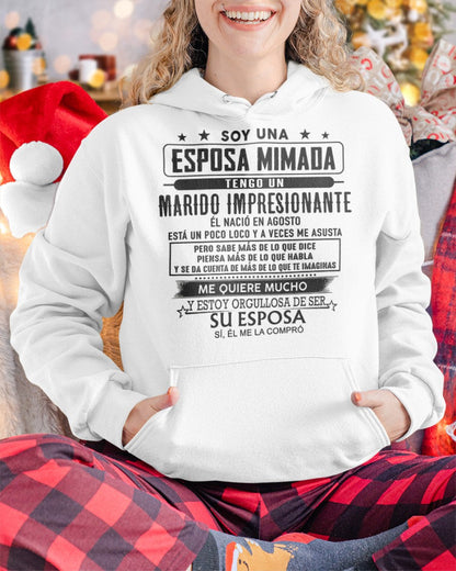 Agosto Marido - Regalo especial para Esposa - TBN - T08 (Sku.TbnA2)