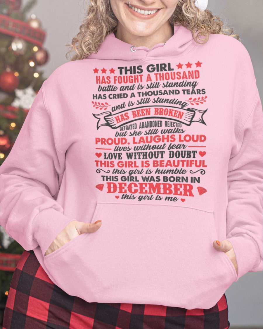 This girl has fought a thousand, she was born December - Vivian12
