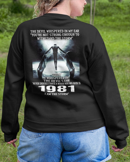 1981-I AM THE STORM US1981 - FMA (SKU-WN1981)