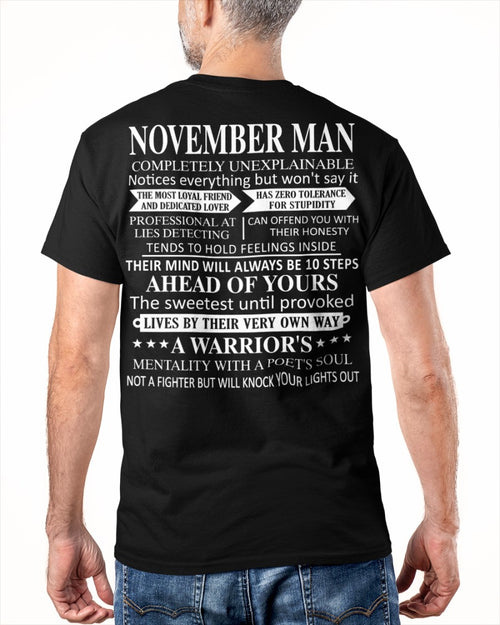 NOVEMBER MAN - COMPLETELY UNEXPLAINABLE - Vivi11 (SKU05-65-11)
