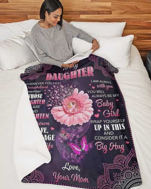 Special Gift For Your Daughter From Mom Blanket (SKUB12-47)