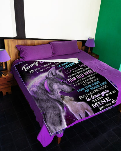 Special Gift For Your Daughter Blanket - From Dad