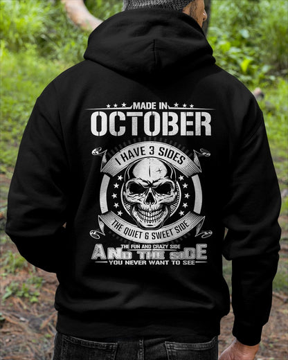 I WAS BORN IN OCTOBER, I HAVE 3 SIDES male (SKU08-65-10)