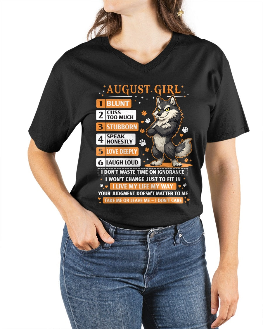 "I AM AN AUGUST GIRL" - Birthday Gift For August Girls - FMA ccdi08 (SKU2603-83-08)