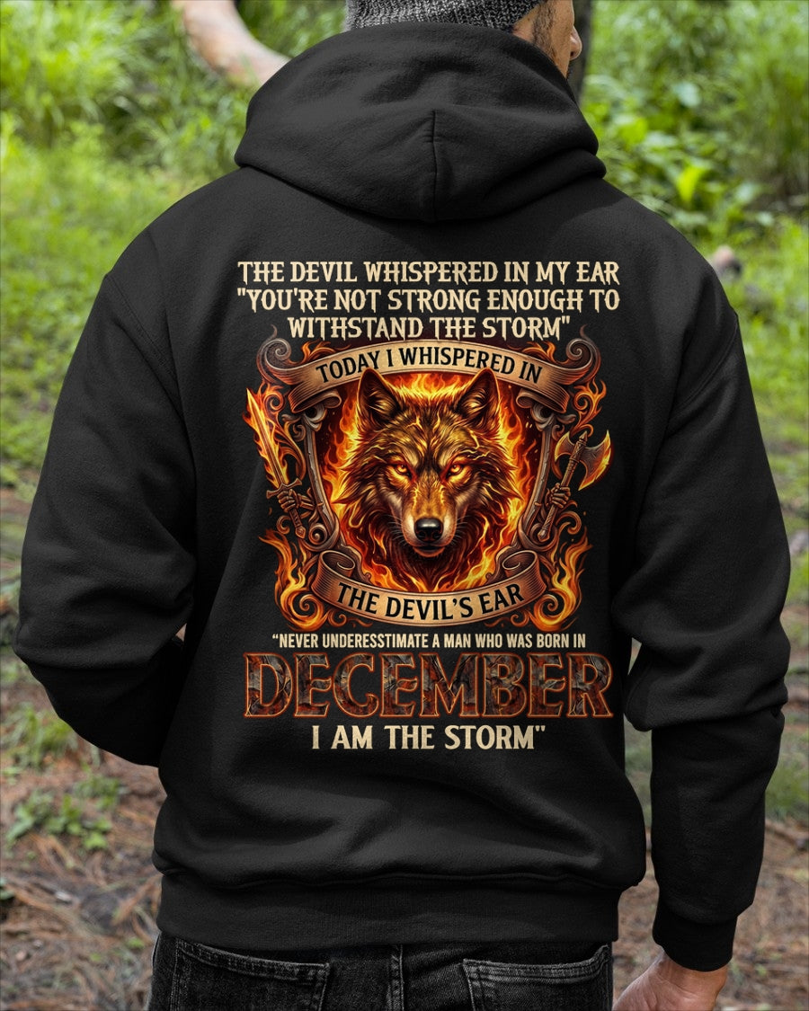 ccdi12 - Never Underestimate a Man Born in December – I Am the Storm - male (SKU2604-229-12)