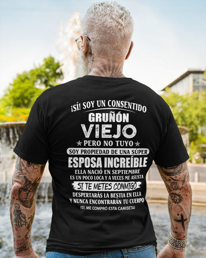 Esposa Increíble Septiembre - Regalo especial para tu marido - T09 (SKU07-68-09)