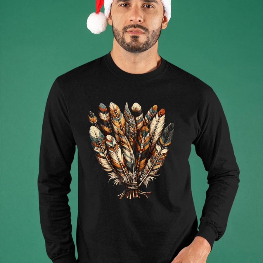 Native American T-Shirts, Vintage Native American Unisex T-Shirt/Hoodie/Sweatshirt HLT00 - Strong Indigenous Woman Native American Indigenous T-Shirt (1)