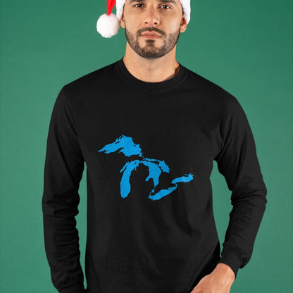 Native American T-Shirts, Vintage Native American Unisex T-Shirt/Hoodie/Sweatshirt HLT00 - Five Great Lakes American Midwest Native Fresh Water T-Shirt T-Shirt