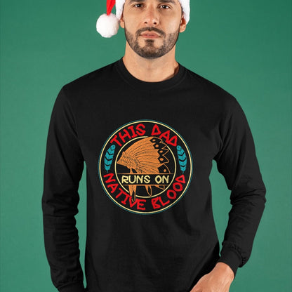Native American T-Shirts, Vintage Native American Unisex T-Shirt/Hoodie/Sweatshirt HLT00 - Mens Native American Quote for a Proud Native American dad T-Shirt