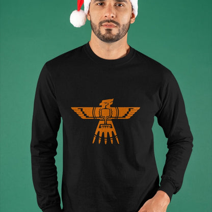 Native American T-Shirts, Vintage Native American Unisex T-Shirt/Hoodie/Sweatshirt HLT00 - Native American Thunderbird Funny Tribal Art Gift Men Women T-Shirt (1)