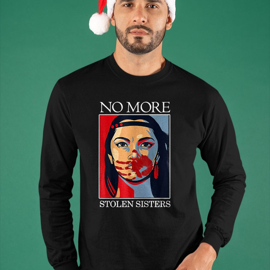 Native American T-Shirts, Vintage Native American Unisex T-Shirt/Hoodie/Sweatshirt HLT00 - Honor Awareness Native Americans No More Stolen Sisters T-Shirt