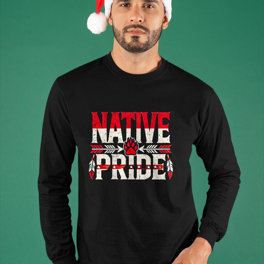 Native American T-Shirts, Vintage Native American Unisex T-Shirt/Hoodie/Sweatshirt HLT00 - Retro We Should Have Built A Wall Native American Heritage T-Shirt (1)