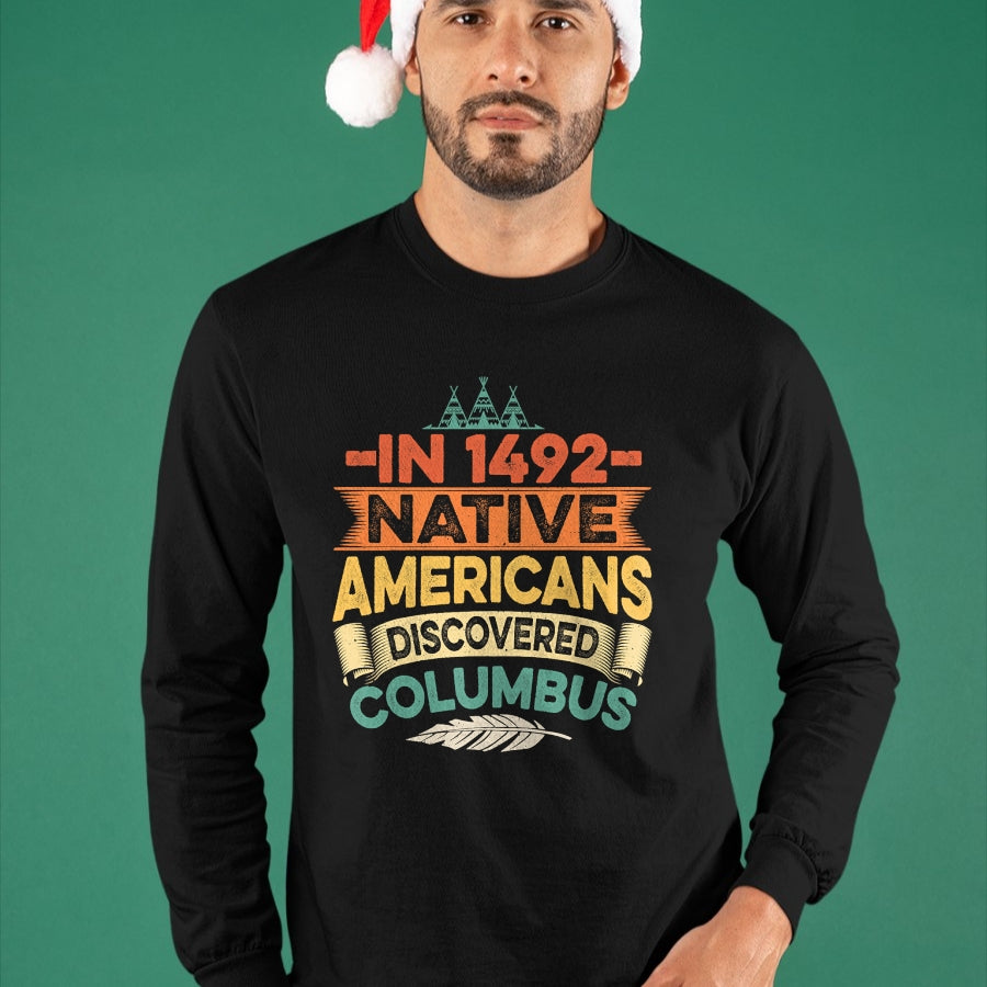 Native American T-Shirts, Vintage Native American Unisex T-Shirt/Hoodie/Sweatshirt HLT00 - Native americans pride Design for a Native american T-Shirt (1)