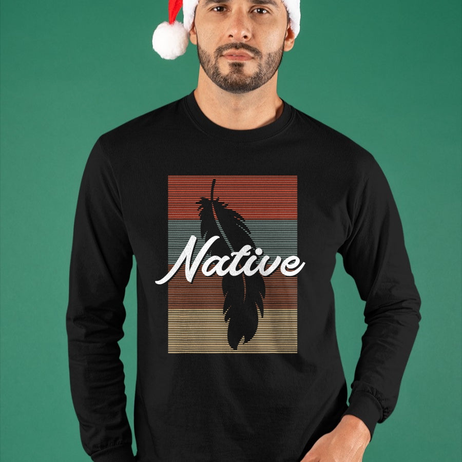 Native American T-Shirts, Vintage Native American Unisex T-Shirt/Hoodie/Sweatshirt HLT00 - Native - Native American Pride T-Shirt T-Shirt