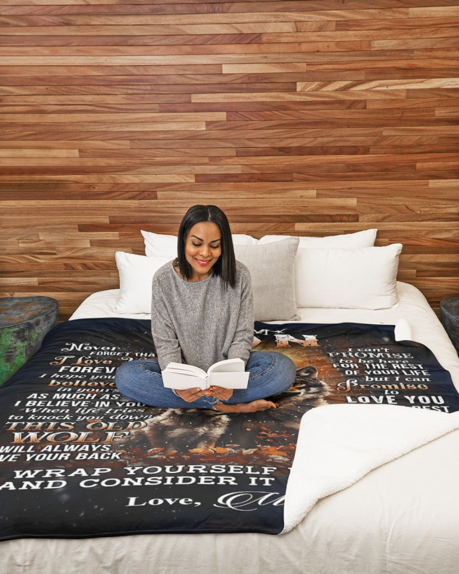 Special Gift For Your Son Blanket - From Mom FULL (SKUB12-67)