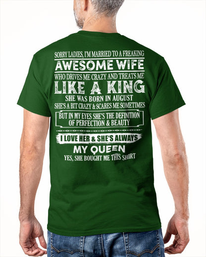 SORRY LADIES, I'M MARRIED WITH HER - SHE WAS BORN IN AUGUST - Vivian08