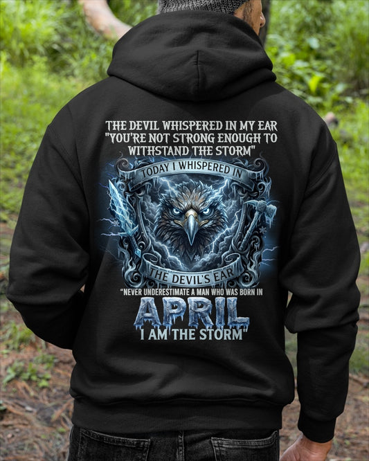ccdi04 - Never Underestimate a Man Born in April – I Am the Storm - male (SKU2604-227-04)