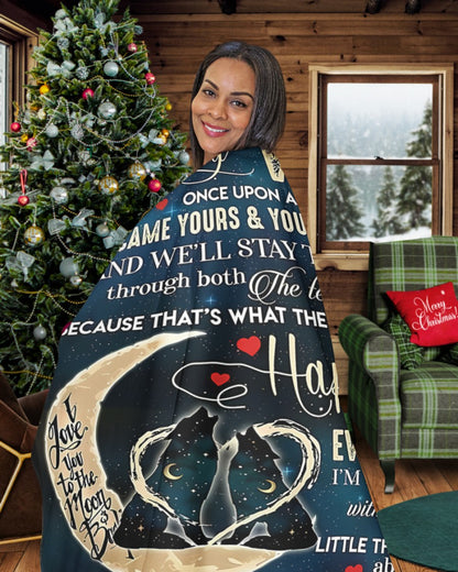 Special Gift For Your Wife Blanket - From Husband (SKU-CHAU-B13) FULL