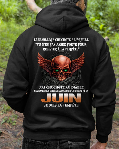 fr06 - Ne Jamais Sous-Estimer le Pouvoir d’un Homme Né en Juin – T-Shirt Homme - male / CCDI06 (SKU2605-92-06)