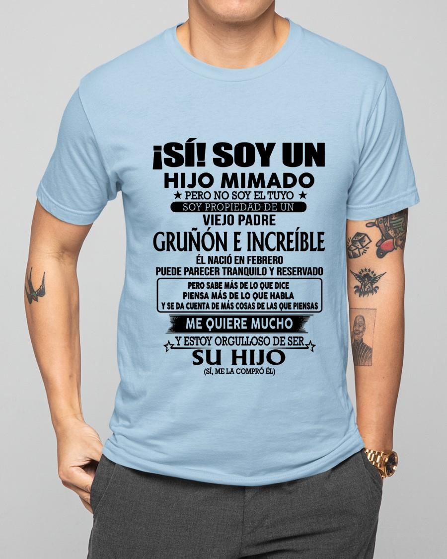 (Febrero) Padre Increíble - Regalo especial para hijo - T02 (Sku.tbn07-02)