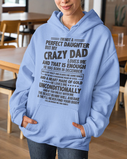December - I'm Not A Perfect Daughter But My Crazy Dad - FROM MAN ccdi12 (SKU07-183-12)