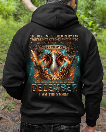 ccdi12 - Never Underestimate a Man Born in December – I Am the Storm - male (SKU2604-231-12)