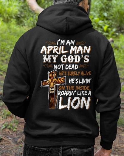 ccdi04 - I’M AN APRIL MAN MY GOD’S NOT DEAD - male (SKU2604-307-04)