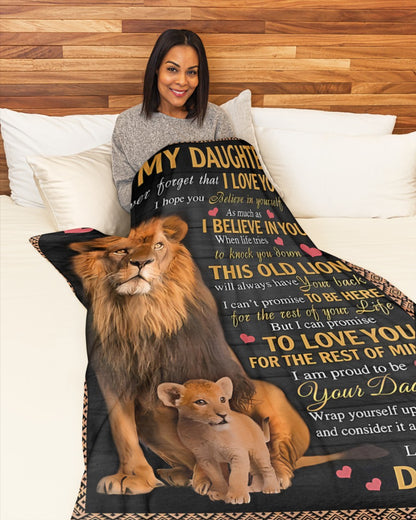 Special Gift For Your Daughter Blanket - From Dad (SKUB11-130)
