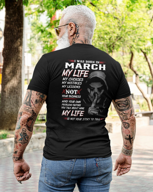 I WAS BORN IN MARCH - male (SKU08-36-03)