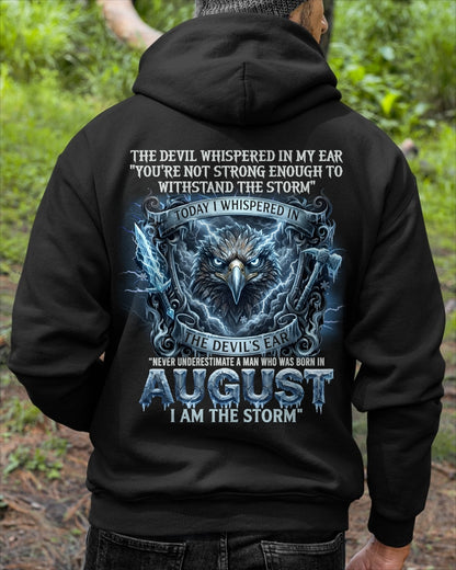 ccdi08 - Never Underestimate a Man Born in August – I Am the Storm - male (SKU2604-227-08)