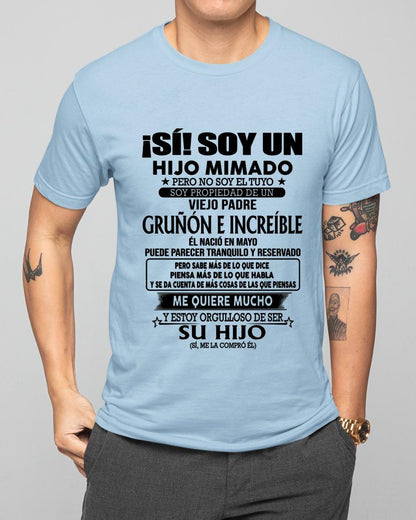 (Mayo) Padre Increíble - Regalo especial para hijo - T05 (Sku.tbn07-05)