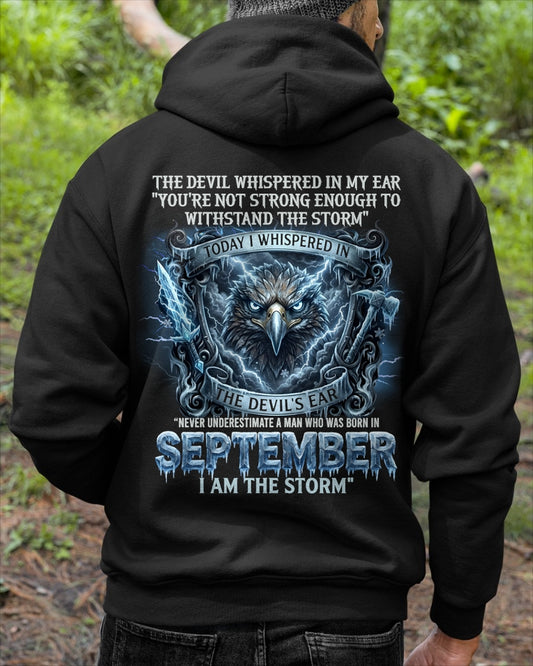 ccdi09 - Never Underestimate a Man Born in September – I Am the Storm - male (SKU2604-227-09)