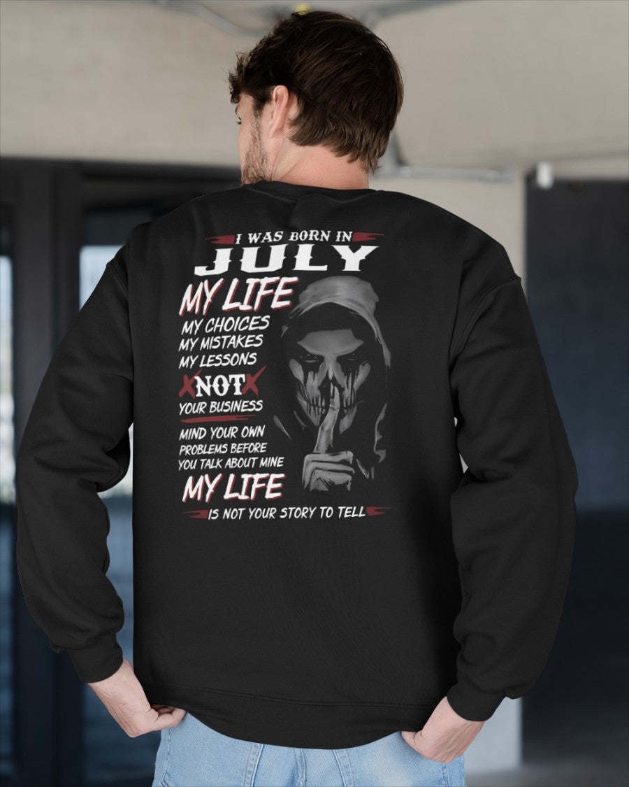 I WAS BORN IN JULY - male (SKU08-36-07)