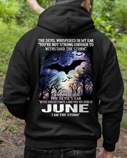 Never Underestimate a Man Born in June – I Am the Storm - ccdi06 male (SKU10-52-06)