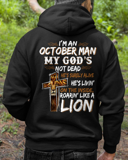 ccdi10 - I’M AN OCTOBER MAN MY GOD’S NOT DEAD - male (SKU2604-307-10)