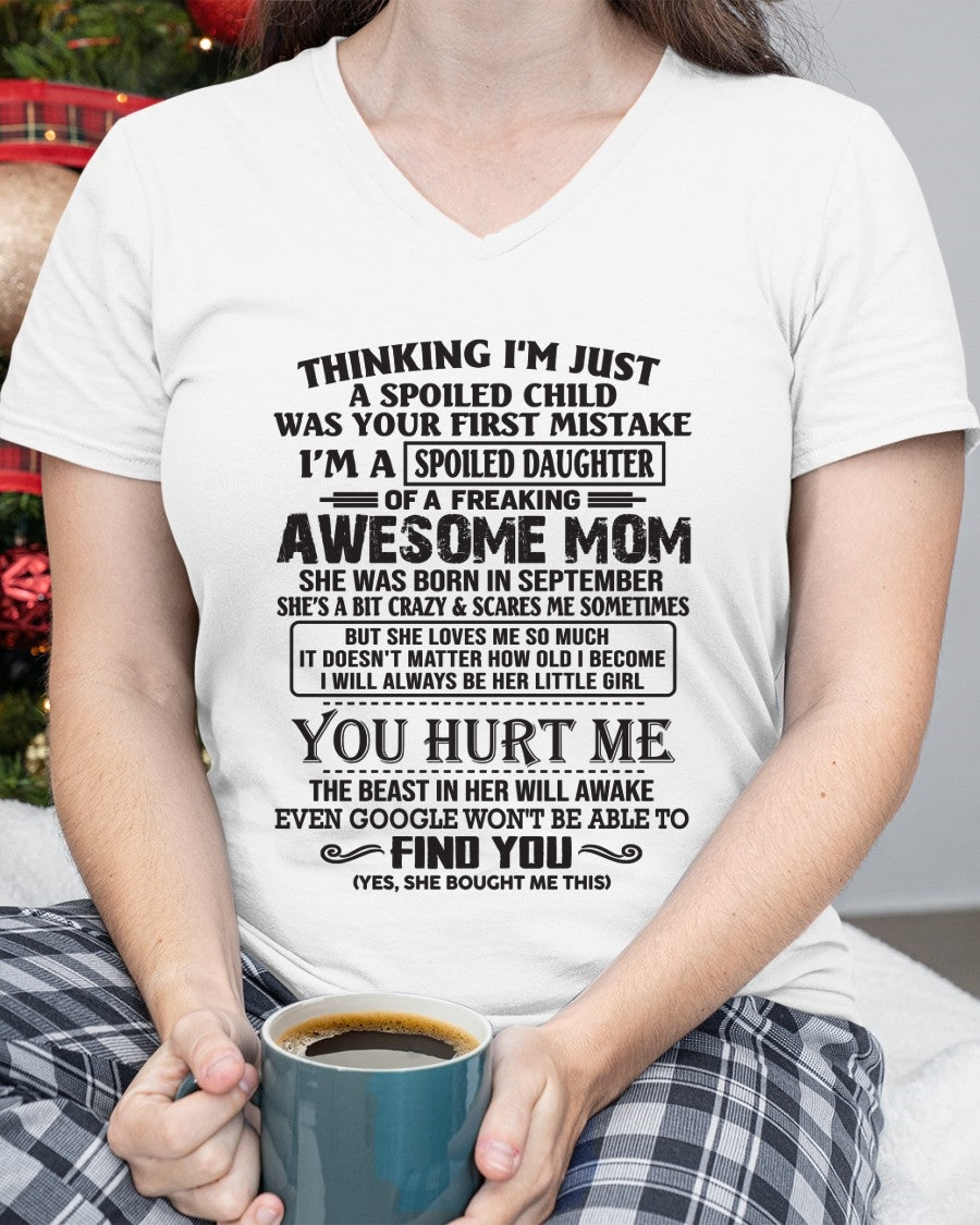 SEPTEMBER - THINKING I’M JUST A SPOILED CHILD WAS YOUR FIRST MISTAKE - FROM WOMAN FMA - ccdi09 (SKU09-15-09)