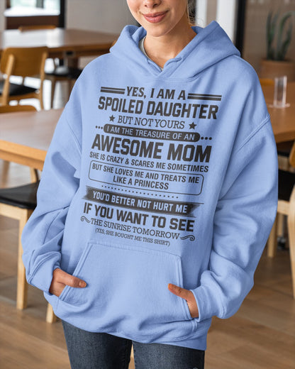 YES, I AM A SPOILED DAUGHTER - ccdi00 - FROM WOMAN (SKU08-08-00)