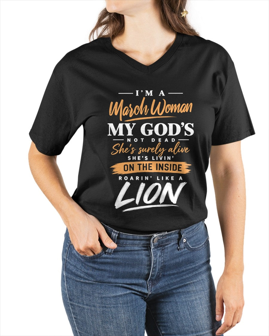 ccdi03 - I’M A MARCH WOMAN MY GOD’S NOT DEAD - FMA (SKU2608-507-03)