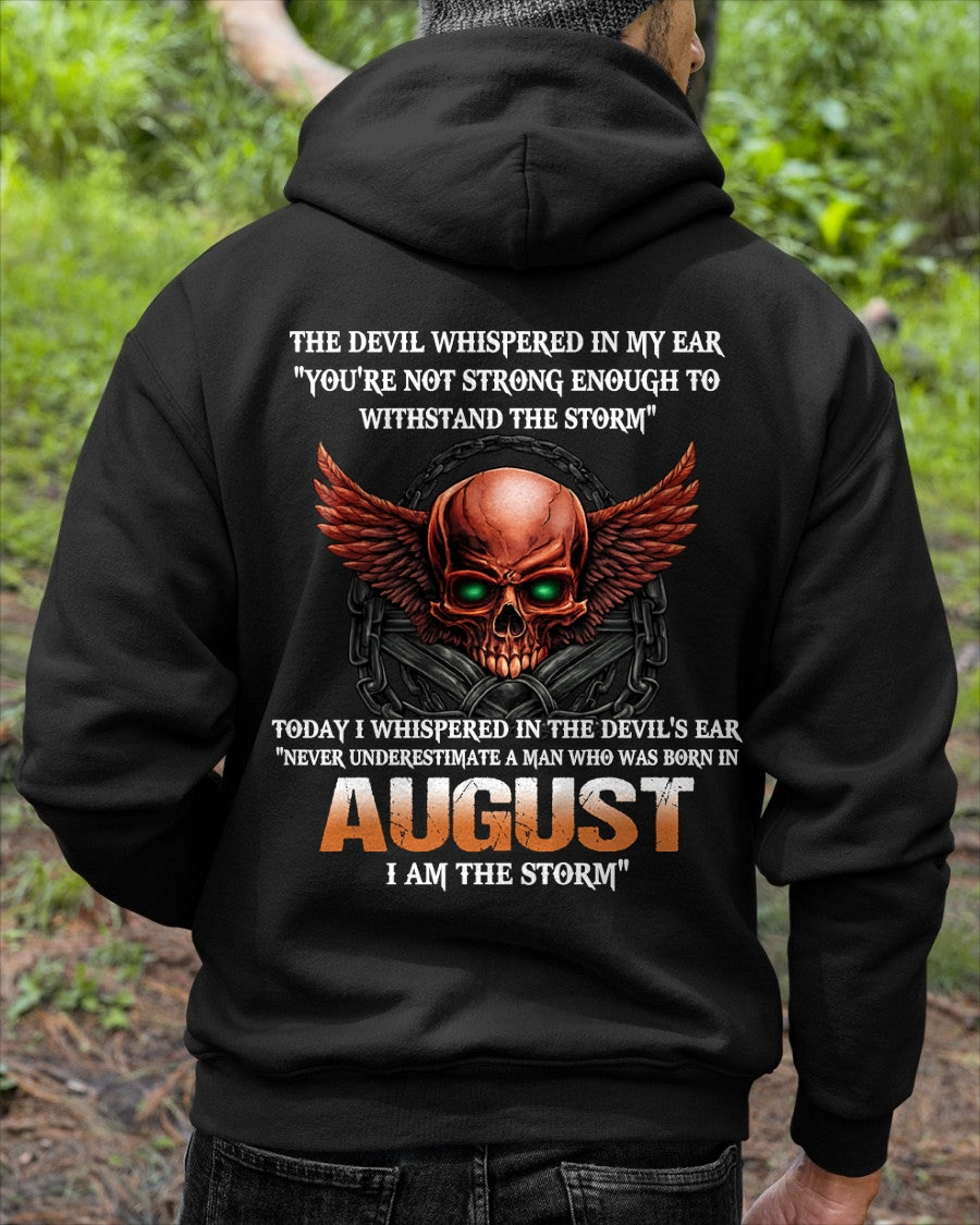 ccdi08 - Never Underestimate a Man Born in August – I Am the Storm - male (SKU2604-272-08)