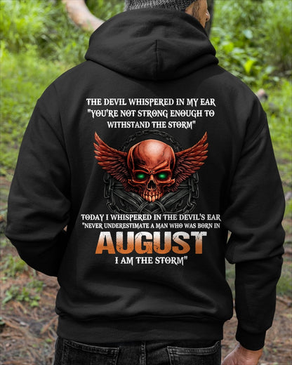 ccdi08 - Never Underestimate a Man Born in August – I Am the Storm - male (SKU2604-272-08)