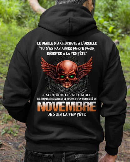 fr11 - Ne Jamais Sous-Estimer le Pouvoir d’un Homme Né en Novembre – T-Shirt Homme - male / CCDI11 (SKU2605-92-11)