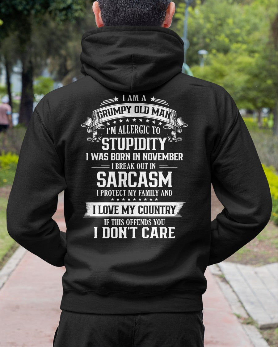 Grumpy Old Man was born in November - Vivi11 (SKU05-56-11)