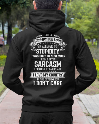 Grumpy Old Man was born in November - Vivi11 (SKU05-56-11)